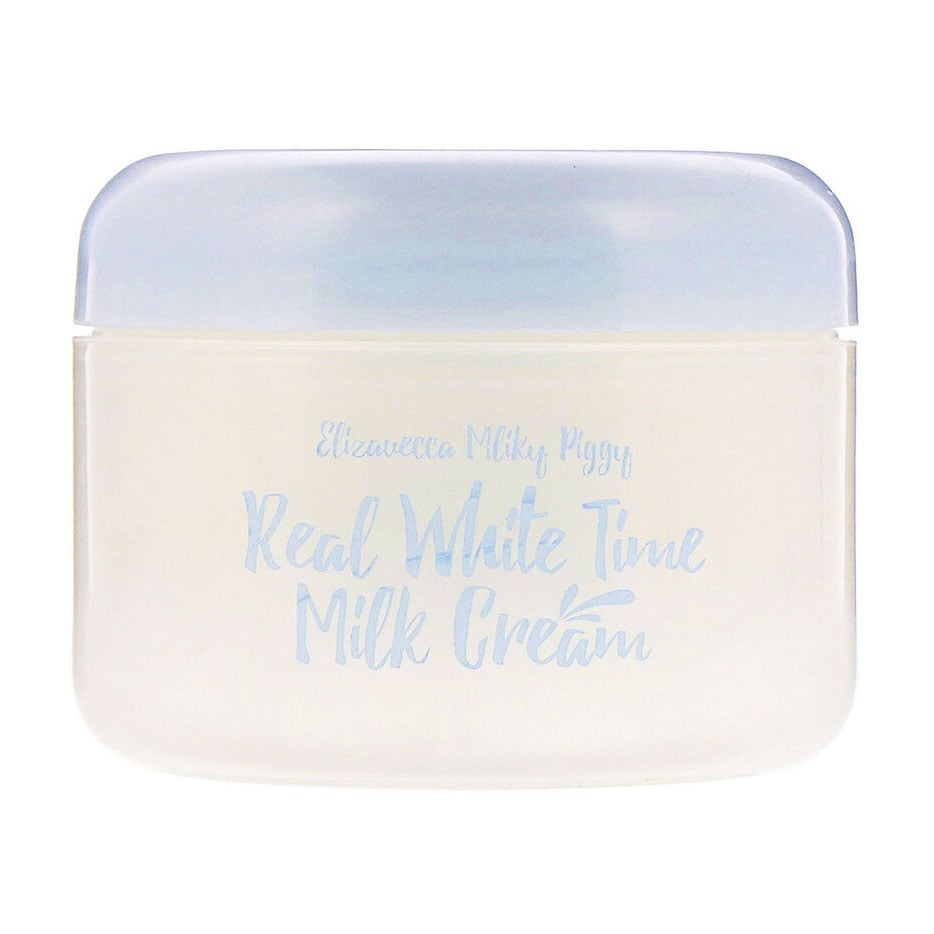 Освітлювальний крем для обличчя Elizavecca Milky Piggy Real White Time Milk Cream, 100 мл